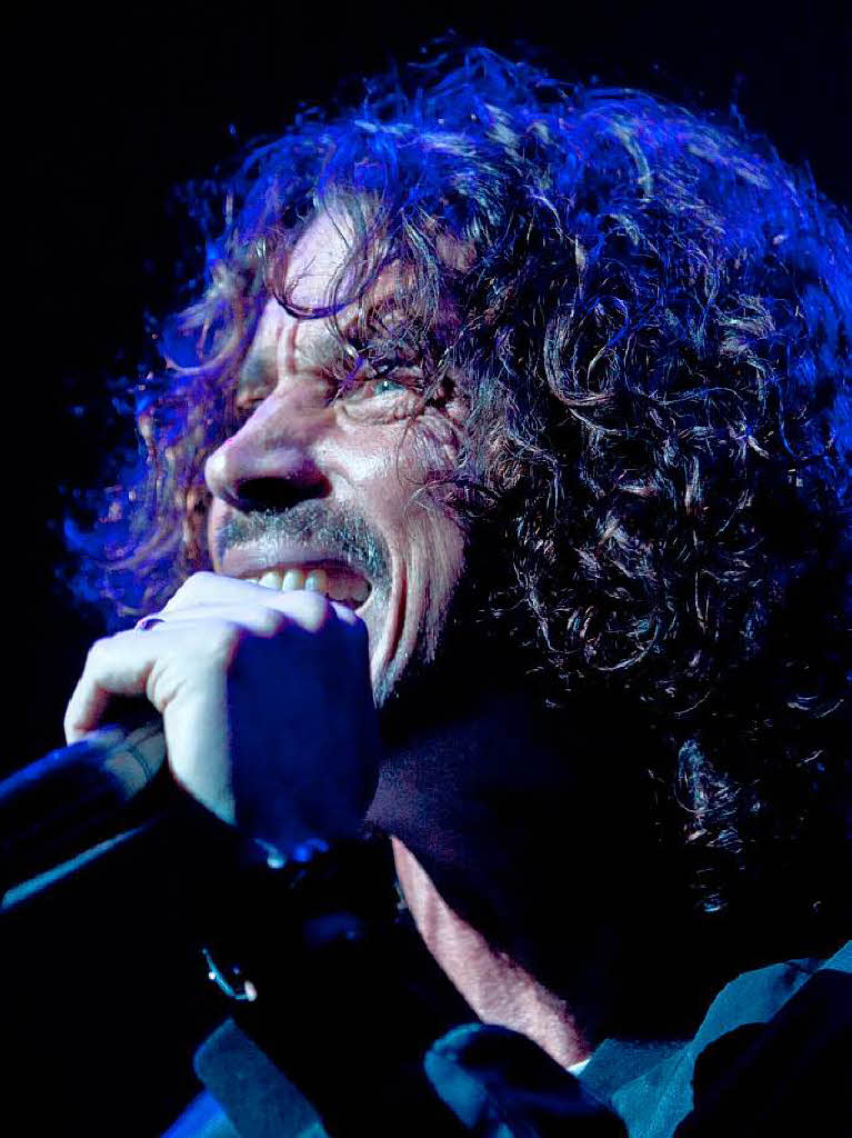 Chris Cornell,  frher Snger von Soundgarden und Audioslave bernahm das Vorprogramm