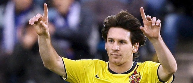 Will den Champions-League-Titel, um alles in der Welt: Barcelonas Lionel Messi    | Foto: dpa