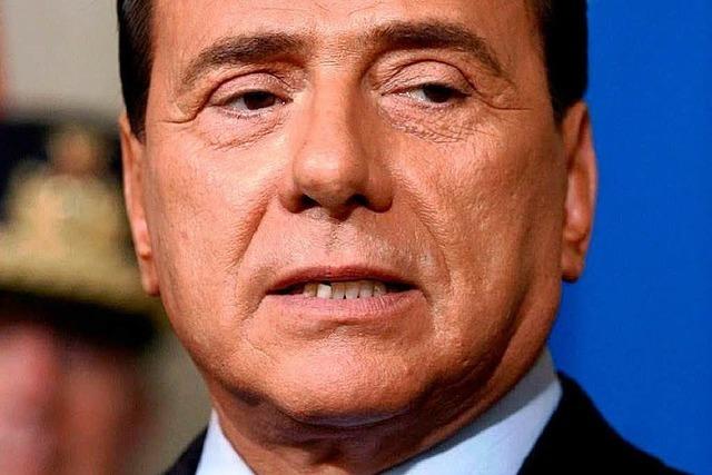 Berlusconi gert wegen einer Schlerin in Not
