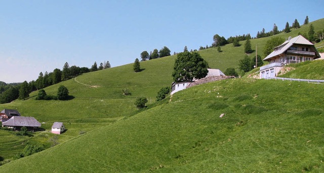 Am Westabhang des Schauinslandes liege...222;Rest der Welt&#8220; verbunden.     | Foto: Manfred Lange