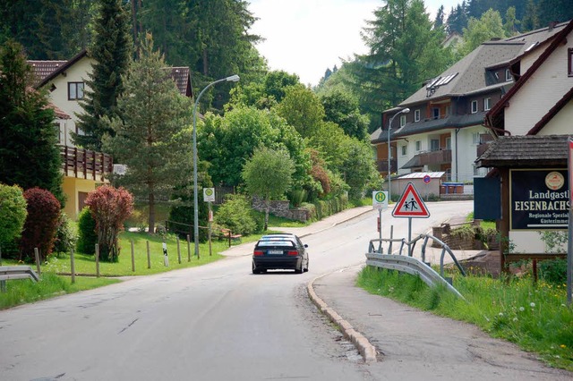 Die Ortsdurchfahrt  Eisenbach  | Foto: peter stellmach