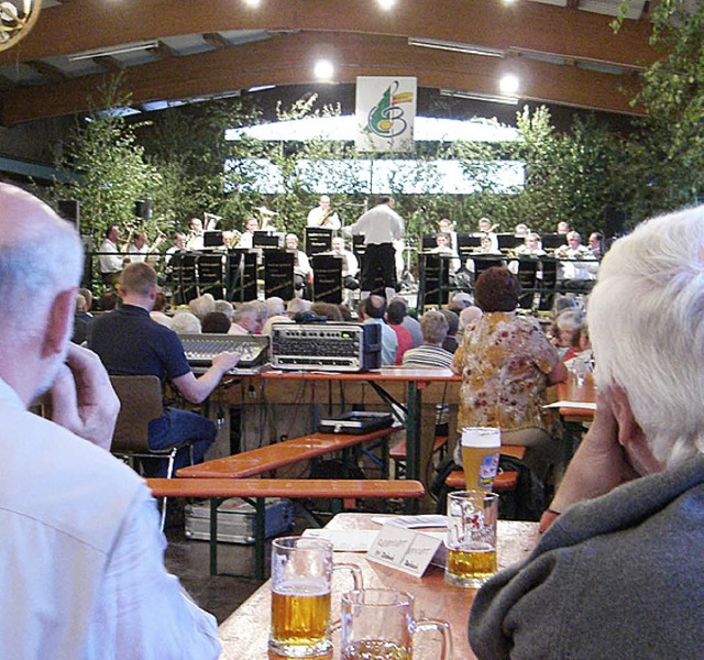 Viele Blasmusikfreunde kamen zu &#8222;Egerlnder Gold&#8220;.   | Foto: R. Gutjahr