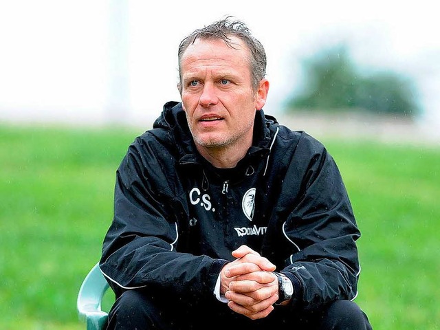 Hat alles im Blick: Junioren-Coach Christian Streich     | Foto: Schn