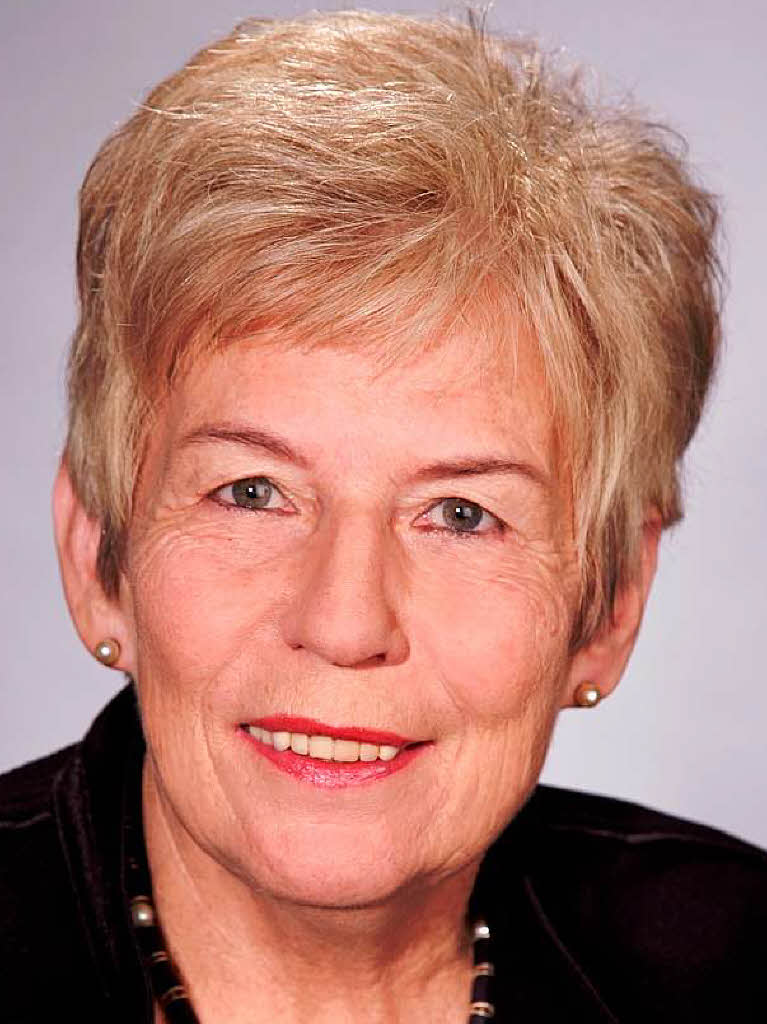 Karin Kaiser, Einzelhndlerin, jetzt Rentner, Jg. 1942, Wehr