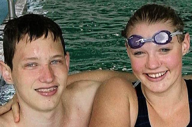 Laura Gnther schwimmt davon