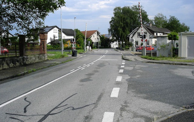 Die Forchheimer Strae ist wegen Kanal...en komplett fr den Verkehr gesperrt.   | Foto: Stadt Endingen