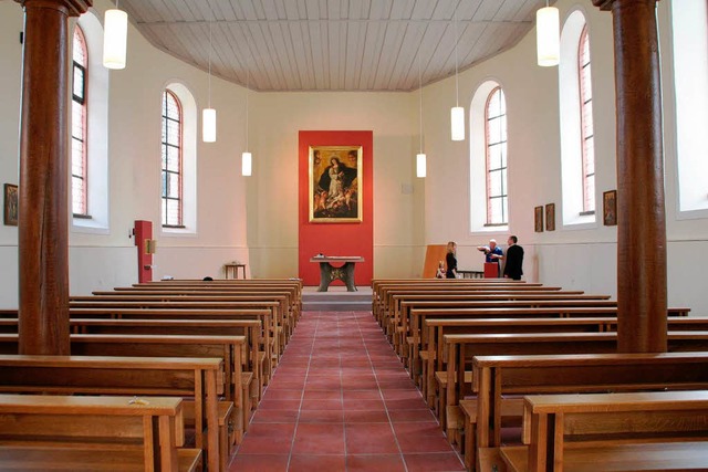 Jetzt mit Mittelgang &#8211; die St. Marien-Kirche wirkt wie neu.  | Foto: Erika Sieberts