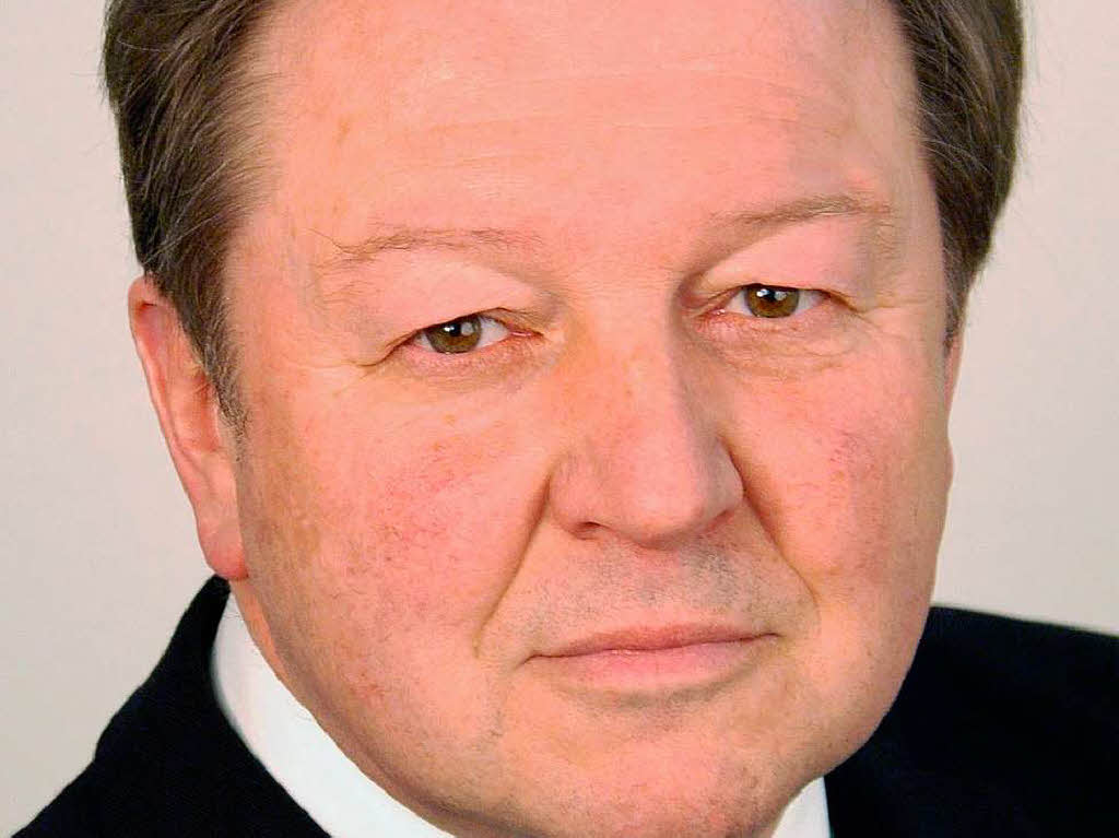 Paul Renz, 61 Jahre, Sparkassen-Filialdirektor i.R.