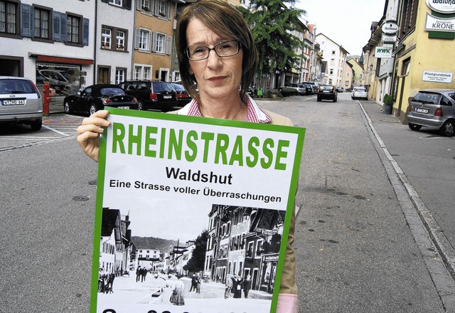 Petra Kaiser ist Mitveranstalterin des...huter Rheinstraen-Fests am 6. Juni.    | Foto: Gerard