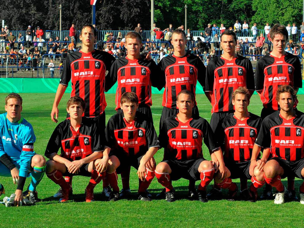 Die Mannschaft des SC Freiburg