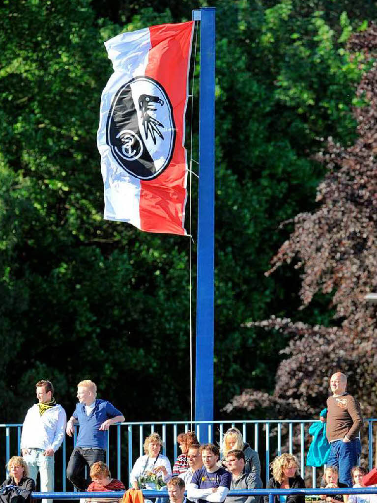 Der SC zeigt Flagge in Potsdam-Babelsberg