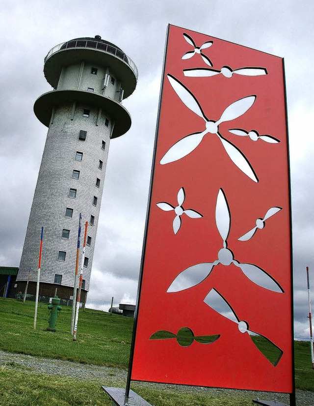 Kunstwerke rund um den Feldbergturm  | Foto: Sebastian Barthmes