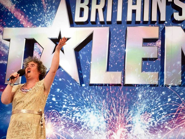 Susan Boyle galt als Favoritin der Show.  | Foto: dpa