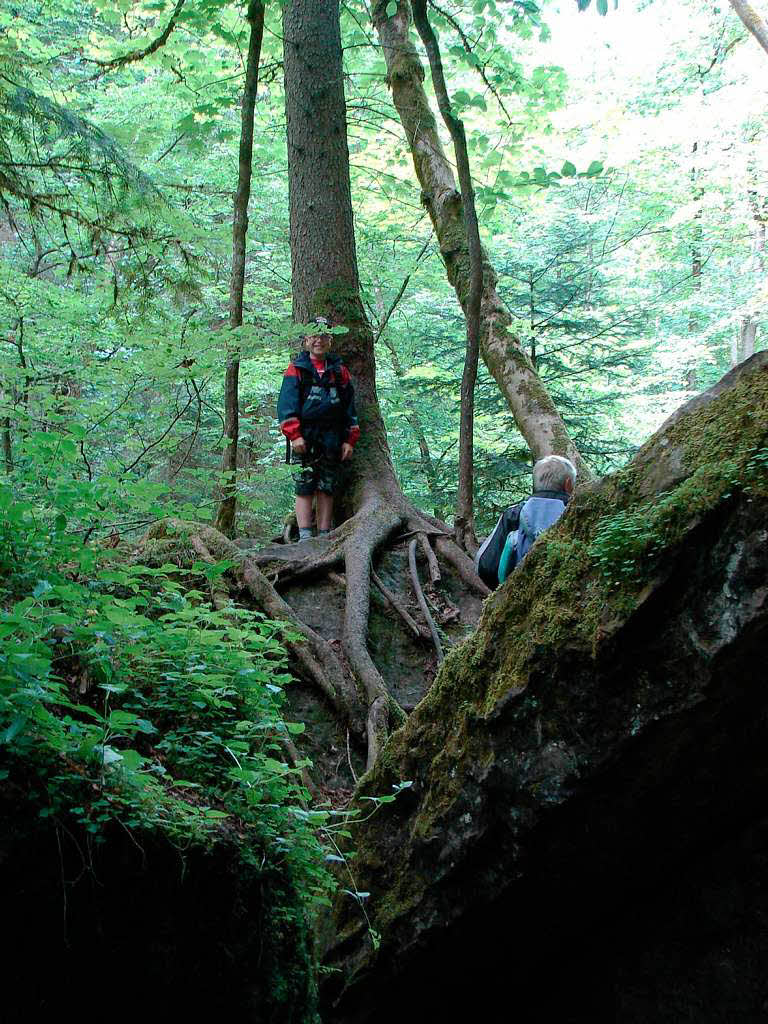 Abenteuerspielplatz Gauchachschlucht.