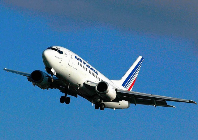 Eine Maschine der Air France: War ein Blitzeinschlag Ursache fr den Absturz?  | Foto: ddp