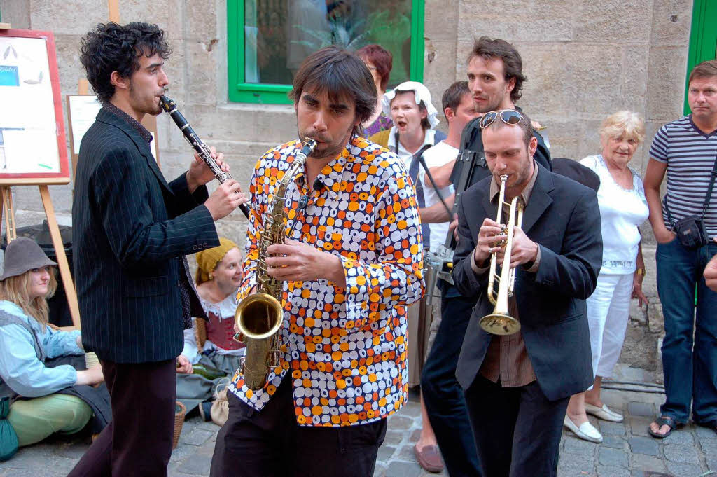Musikanten in der Altstadt