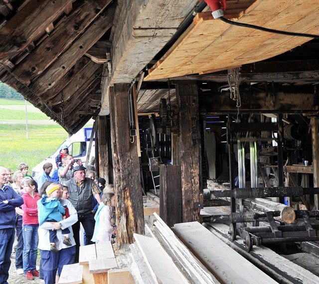 Viele Besucher waren zu Gast an der Frberhofmhle.   | Foto: Markus Straub