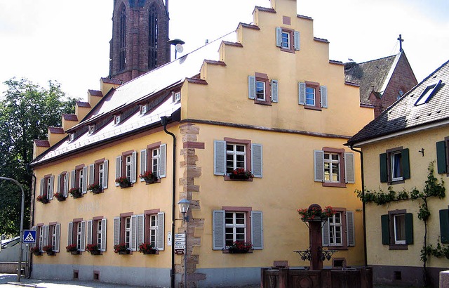 Das Eichstetter Rathaus; hier tagt auch der Gemeinderat.   | Foto: gustav rinklin