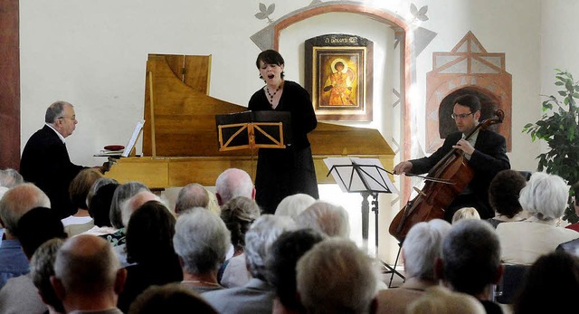 Das Kammermusikensemble Freiburg und d...elancholisch angehauchten Nachmittag.   | Foto: Wolfgang Knstle