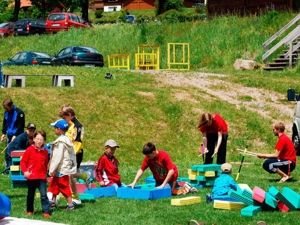 Impressionen vom Familiensporttag des FC Herrischried  am Sonntag.