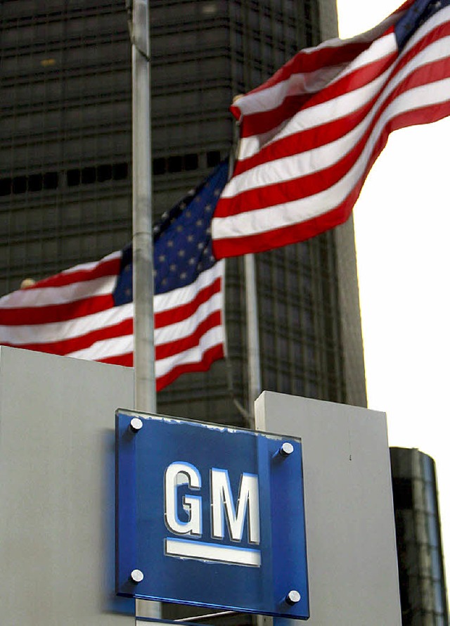 Gang in die Insolvenz: der US-Autobauer General Motors.   | Foto: DPA