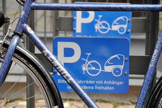 Typisch Freiburg: Tandems bekommen Extra-Parkplätze