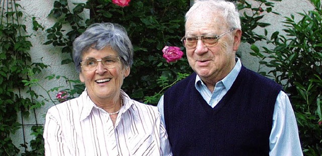 <Bildtext> Ursula und Manfred Regele sind seit 50 Jahren verheiratet.</Bildtext>  | Foto: meike zorn