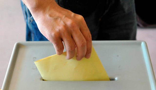 Bei der Kommunalwahl  am 7. Juni treten auch junge Kandidaten an.  | Foto: dpa