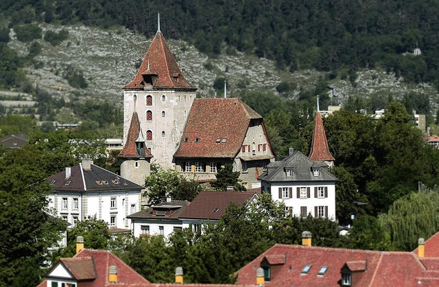 Nidaus Urzelle bildete die von Graf Ul...rkanteste Wahrzeichen des Stdtchens.   | Foto: Privat