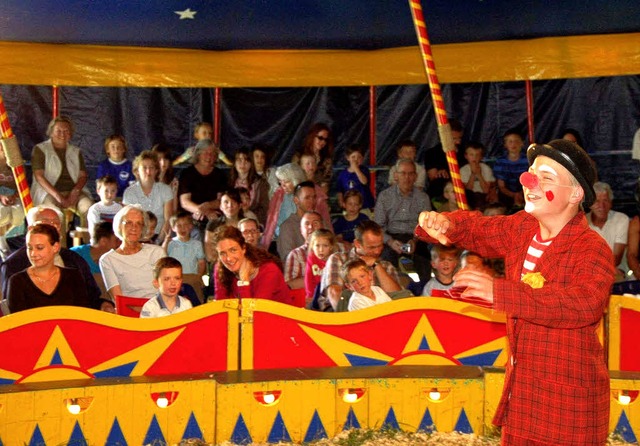 Der Zirkus Lamberti gastiert an diesem Wochenende in Umkirch.   | Foto: Andrea Steinhart