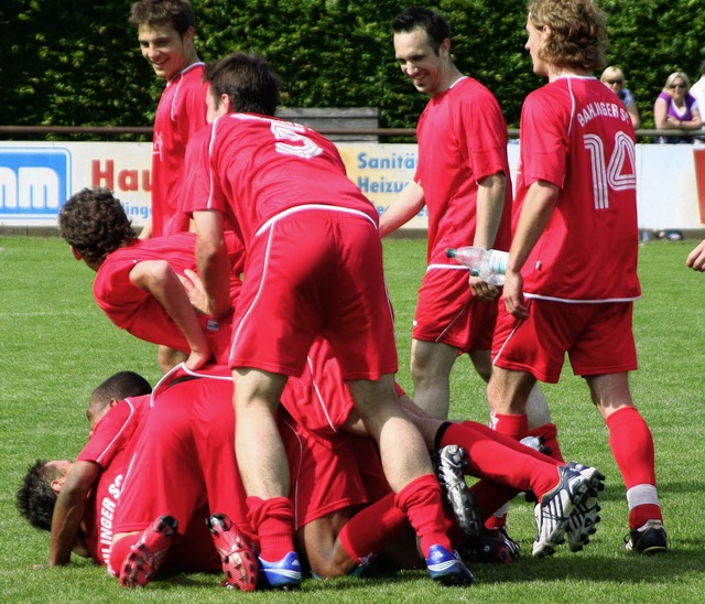 Feiert der Bahlinger SC II in Gutach den Landesliga-Aufstieg?   | Foto: Berizi