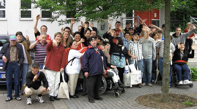 Begeistert zeigten sich die Gste von ...Besuch bei der Polizei in Emmendingen.  | Foto: zvg