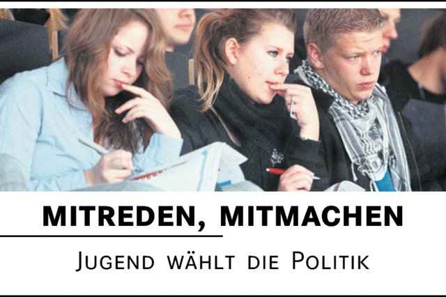 Jugend zu den Urnen bringen