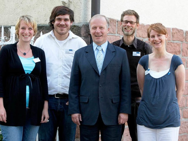 Das Team der Kompetenzagentur in Lahr ...a Marra, Thore Thiele und Esther Heck.  | Foto: Christoph Breithaupt