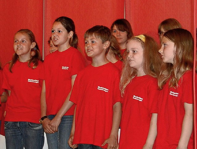 Im A-Dur-Kurs lernen die Grundschulkinder die Grundlagen des Chorsingens.   | Foto: margit nlle