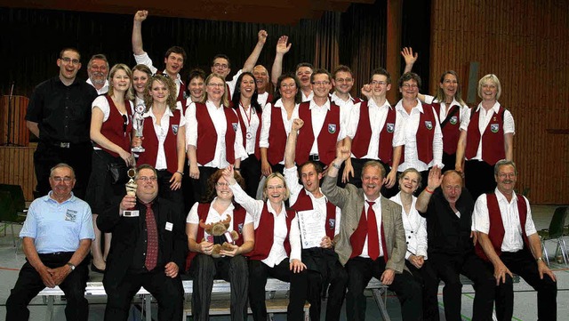 Der Handharmonika-Club Sulzburg  unter...chael Huck  ist  Bezirksmeister 2009.   | Foto: privat