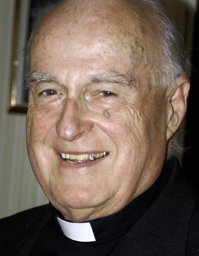 Jesuitenpater Horst Wernet wird  80 Jahre alt.  | Foto: Werner Probst