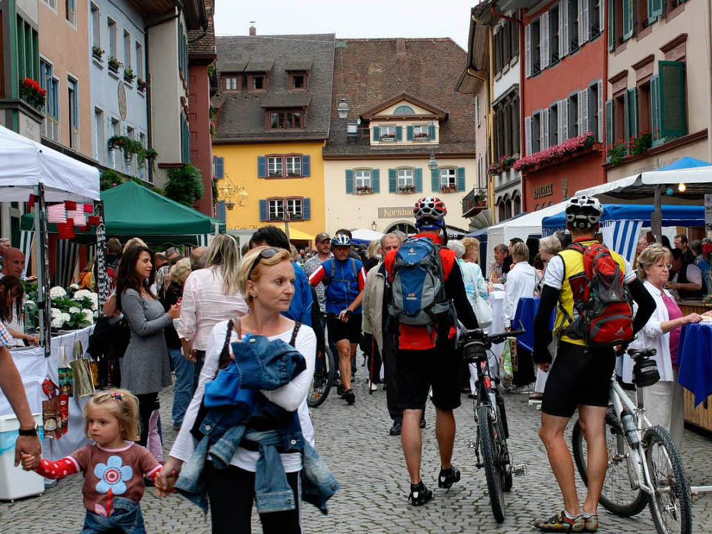 Ob Baby Teenie oder Rentner – bei Wein & Musik in Staufen hatten alle gleichermaen  ihren  Spa.