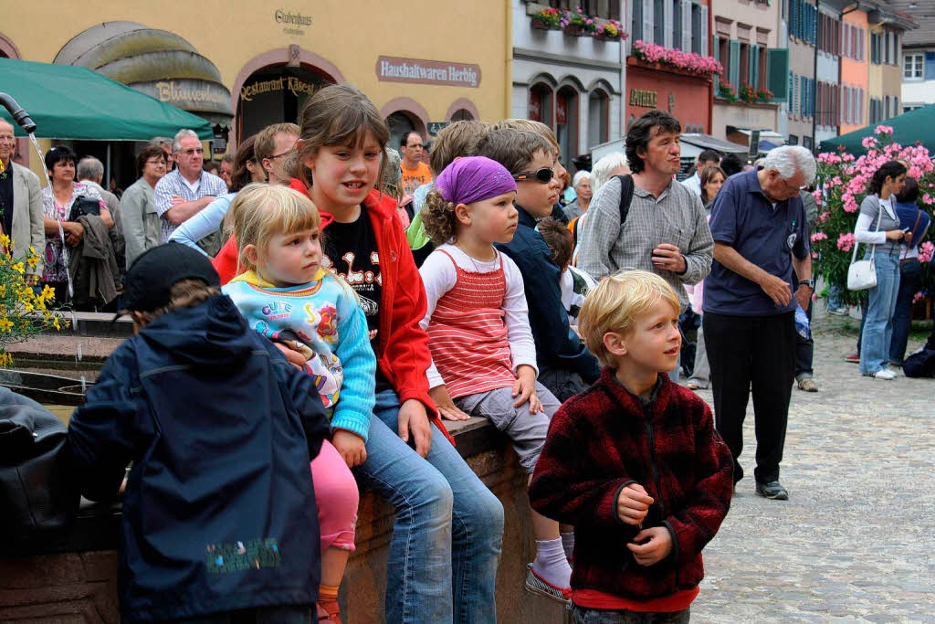 Ob Baby, Teenie oder Rentner – bei Wein & Musik in Staufen hatten alle gleichermaen  ihren  Spa.