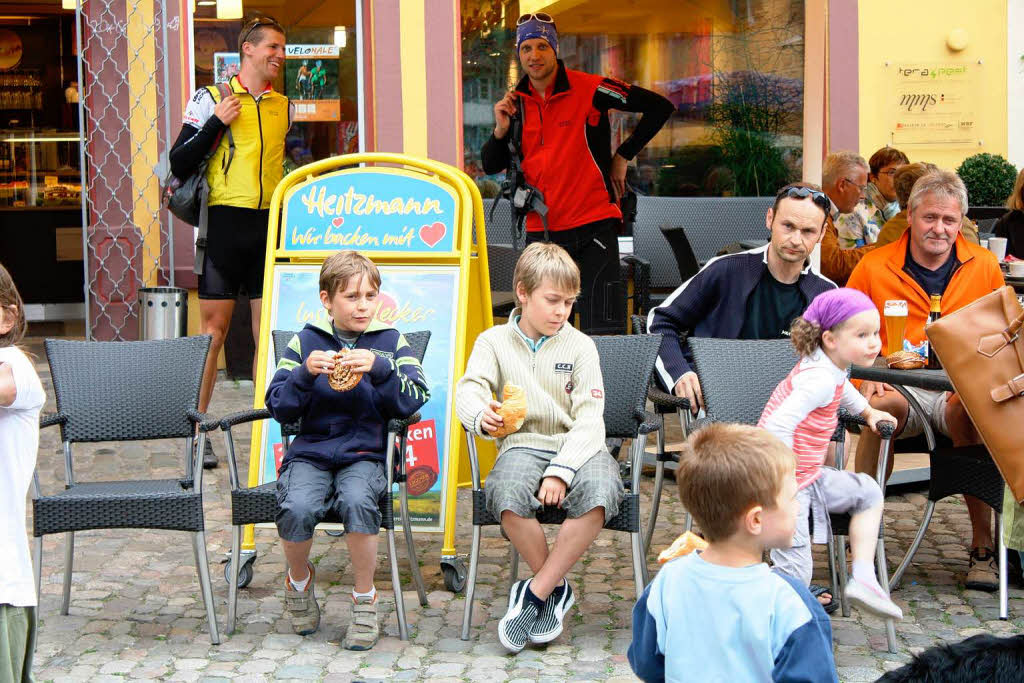 Ob Baby, Teenie oder Rentner – bei Wein & Musik in Staufen hatten alle gleichermaen  ihren  Spa.