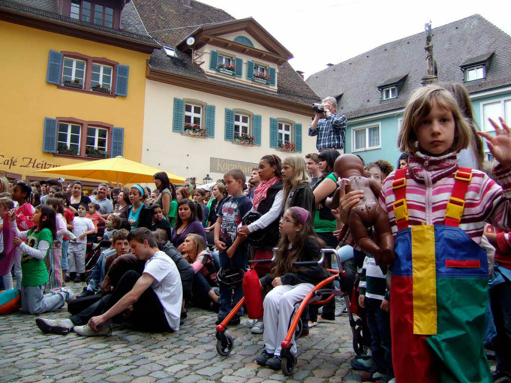 Der sechste Street-Dance-Contest begeisterte vor allem die jngeren Besucher.