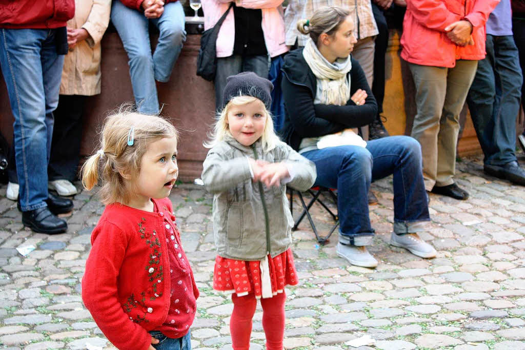 Ob Baby, Teenie oder Rentner – bei Wein & Musik in Staufen hatten alle gleichermaen  ihren  Spa.