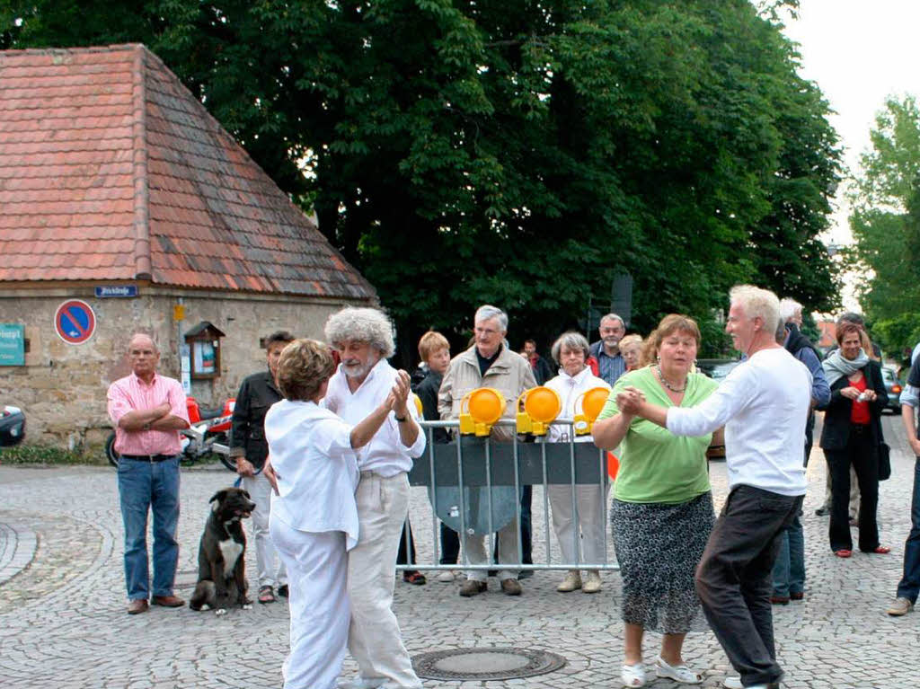 Ob Baby, Teenie oder Rentner – bei Wein & Musik in Staufen hatten alle gleichermaen  ihren  Spa.