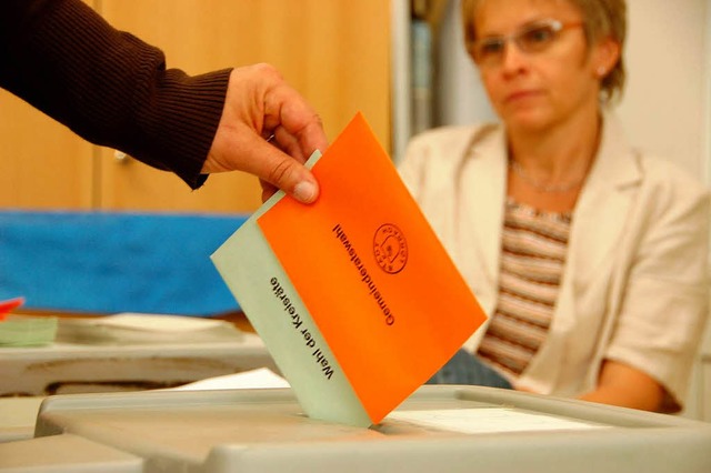 Bei der Wahl in Lrrach erreichten die Grnen und die FDP Zugewinne.  | Foto: Willi Adam