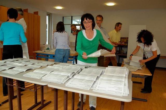 FDP und Grne legen bei Europawahl in Ihringen zu