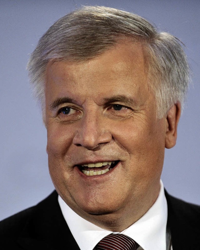 Lcheln des Triumphs: Horst Seehofer  | Foto: DDP