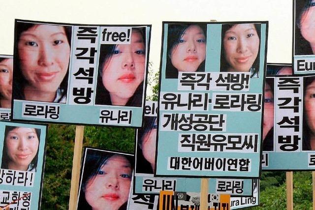 Nordkorea verurteilt US-Journalistinnen