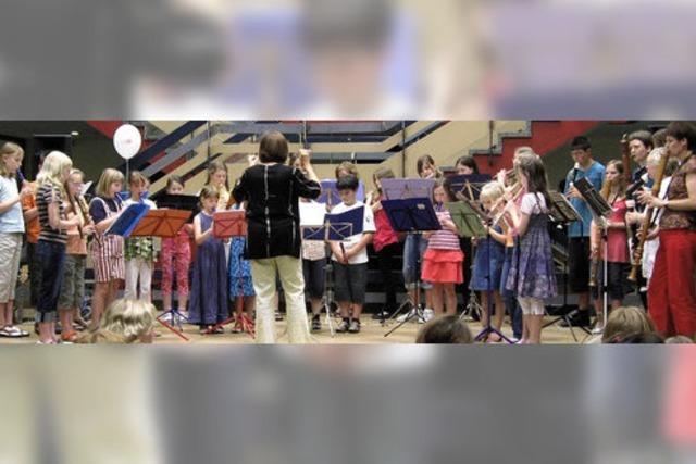 Jugendmusikschule feiert ein Fest