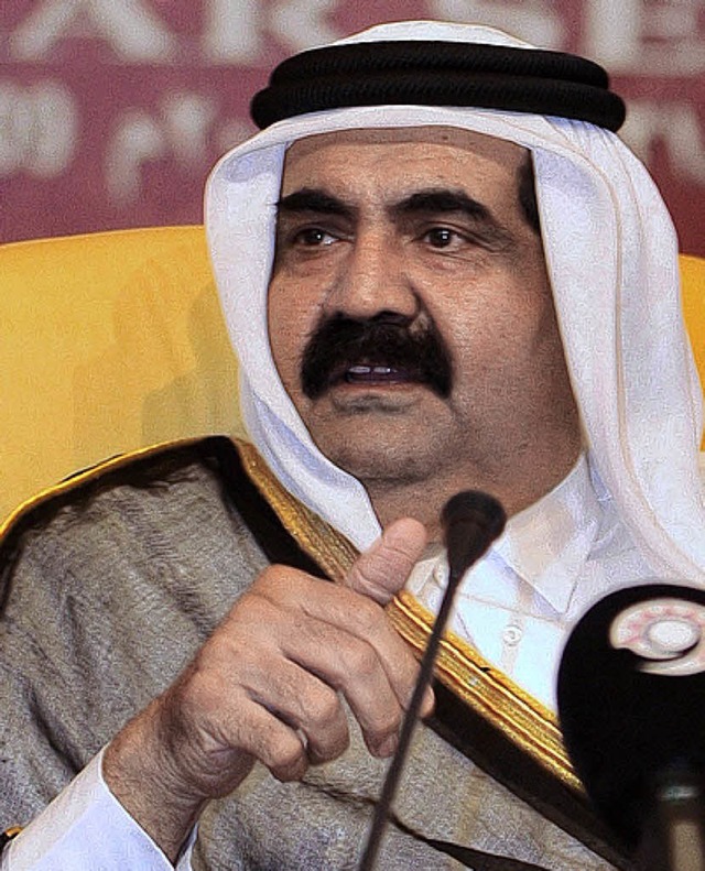 Scheich Hamad bin Chalifa al-Thani,  Emir von Katar  | Foto: dpa