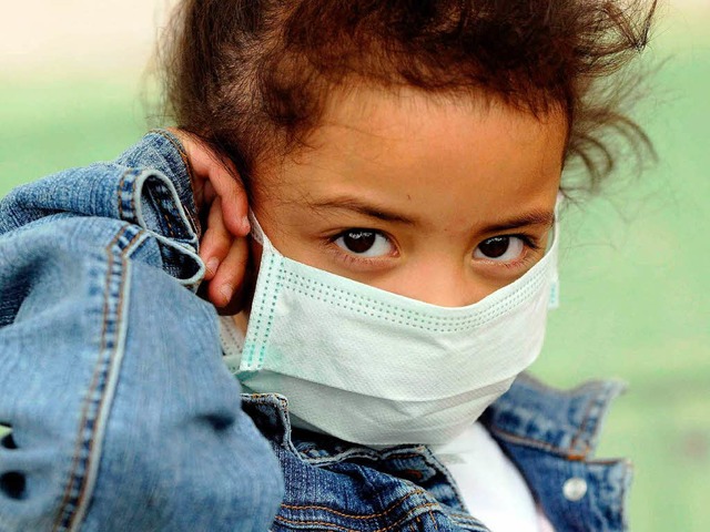 30 Kinder haben sich in Dsseldorf mit der Schweinegrippe infiziert.  | Foto: dpa